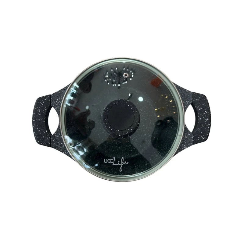 Набор кастрюль Jio ZGH_00096, гранит, черный, 10 предметов Набор кастрюль Jio ZGH_00096, гранит, черный, 10 предметов