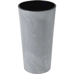 Bitkilər üçün dibçək Lamela Lilia Eco, 36х19 sm, boz