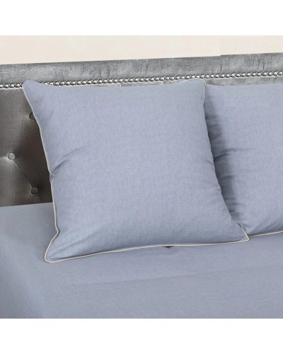 Yataq dəsti Артпостель Августина, yorğan üzü 200x220 sm, mələfə 220x240 sm, yastıq üzü 50x70/70x70 sm, avro, velür, narıncı/mavi