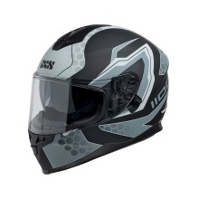 Motosikl dəbilqəsi iXS HX 1100 2.2 X14082 M39 Black-Grey, ölçü S