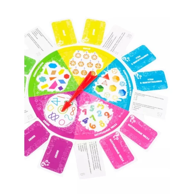 Настольная игра-викторина «Алгебра. Геометрия», 12+ лет