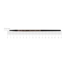 Yumru fırça Rosa Moon 1203R № 0, sintetika