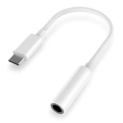 Переходник с разъема USB Type-C на разъем для наушников 3.5 мм Переходник с разъема USB Type-C на разъем для наушников 3.5 мм