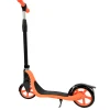 Детский самокат, черный/оранжевый, 12 лет