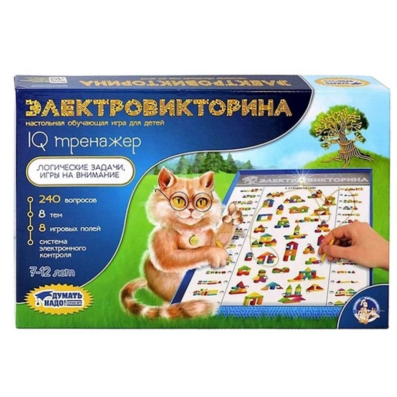 Развивающая игра Десятое Королевство Электровикторина, 7-12 лет