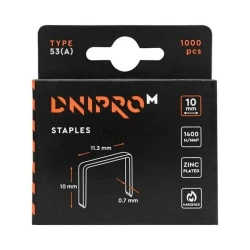 Скобы Dnipro-M, 10 мм Скобы Dnipro-M, 10 мм