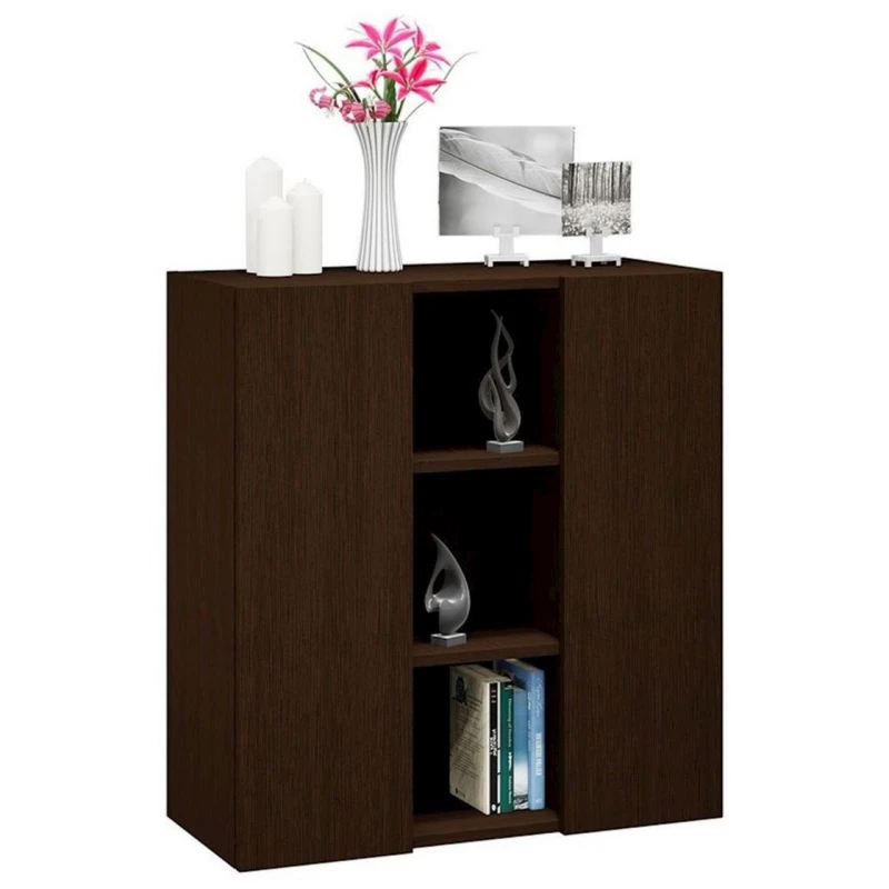 Tumba, 75x70x31 sm, LDSP, tünd qəhvəyi