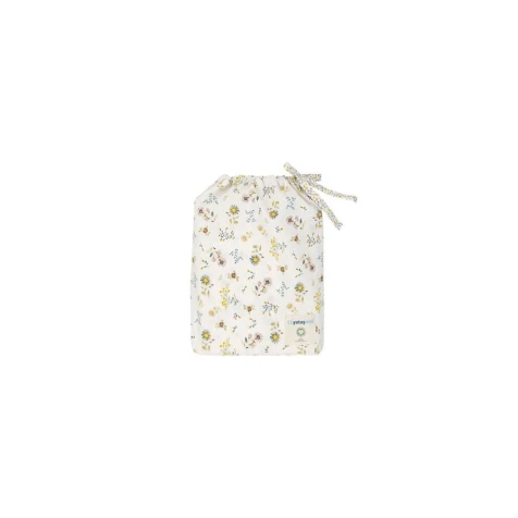 Комплект детского постельного белья Yataş Hermal, пододеяльник 100x150 см, простыня 120x190 см, наволочка 35х45 см, для новорожденных, хлопок, желтый Комплект детского постельного белья Yataş Hermal, пододеяльник 100x150 см, простыня 120x190 см, наволочка 35х45 см, для новорожденных, хлопок, желтый