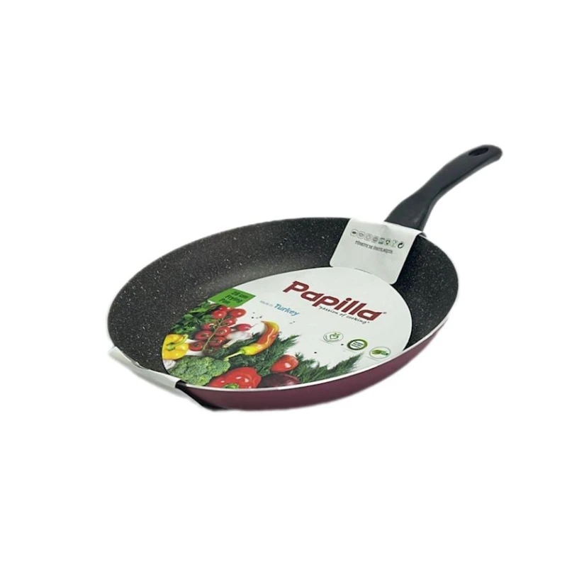 Сковородка Papilla, 28 см, красная
