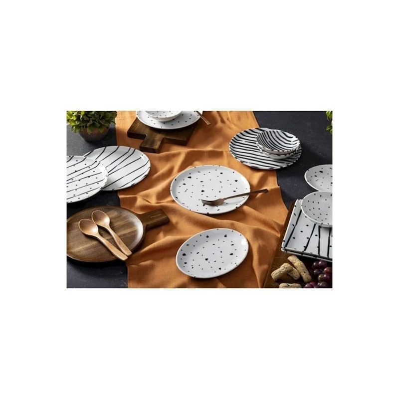 Набор для завтрака Porland Sidereal, белый/кремовый, 6 персон, 14 предметов