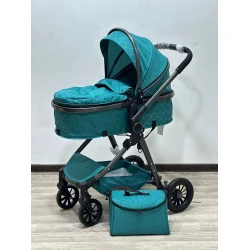 Uşaq arabası 2in1 Kidilo V9G, yaşıl