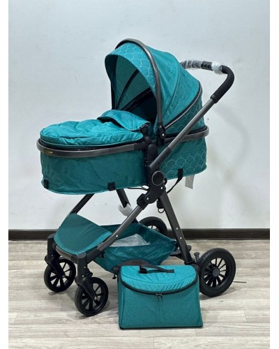 Uşaq arabası 2in1 Kidilo V9G, yaşıl