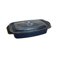 Qida üçün birdəfəlik qab dəsti Loyal 5098546525, polipropilen, qara, 24.3x20.8x7 sm, 1000 əd