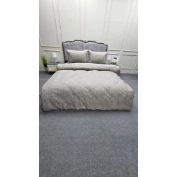 Yataq dəsti Sahara 0000657, yorğan üzü 160x220 sm, mələfə 160x240 sm, yastıq üzü 50x70 sm, bir yarım, satin, bej