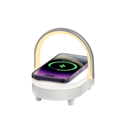 Беспроводное зарядное устройство Recci RLS-L16 15W 4in1 Speaker Беспроводное зарядное устройство Recci RLS-L16 15W 4in1 Speaker