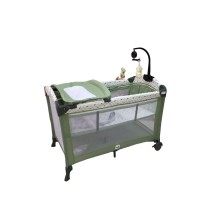 Manej-çarpayı 970, 128х71х76 sm, yaşıl
