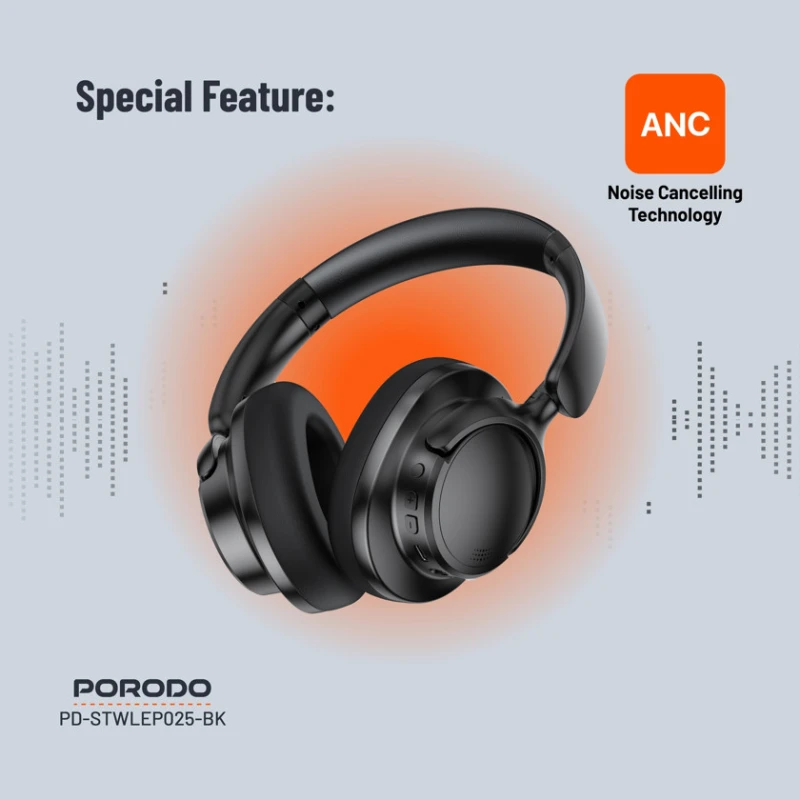 Беспроводные наушники Porodo Soundtec STWLEP025 Беспроводные наушники Porodo Soundtec STWLEP025