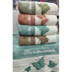 Набор полотенец для рук и лица Sahara SHA-00001392, хлопок, 50х90 см, 4 шт