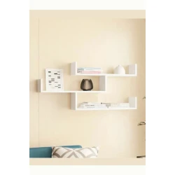 Полка Ev Plus Maya 12115604, ЛДСП, белая, 14х14х60 см Полка Ev Plus Maya 12115604, ЛДСП, белая, 14х14х60 см