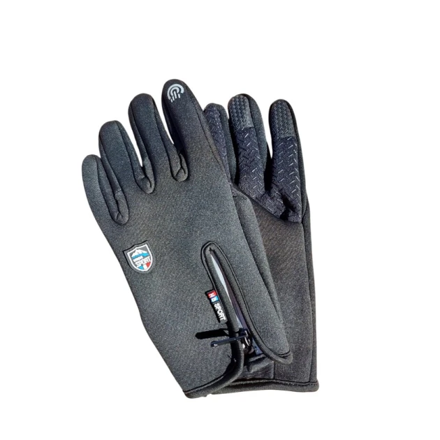 Əlcəklər məşq üçün Cyclezone, polyester, qara, ölçü L