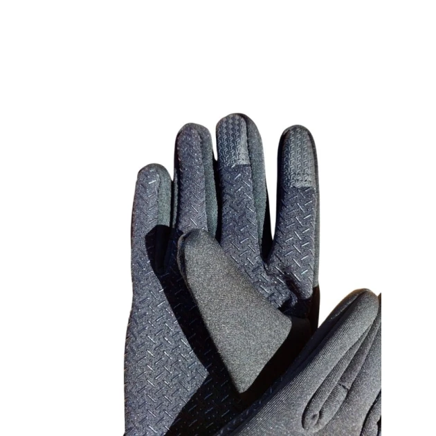 Əlcəklər məşq üçün Cyclezone, polyester, qara, ölçü L