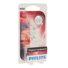 Avtomobil üçün lampa Philips 24V W5W T10W W2.1x9.5d, 2 əd