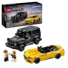 Konstruktor LEGO Speed ​​Champions 76924 Mercedes-AMG G 63 və Mercedes-AMG SL 63, 808 element, 10+ yaş