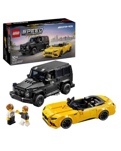 Konstruktor LEGO Speed ​​Champions 76924 Mercedes-AMG G 63 və Mercedes-AMG SL 63, 808 element, 10+ yaş
