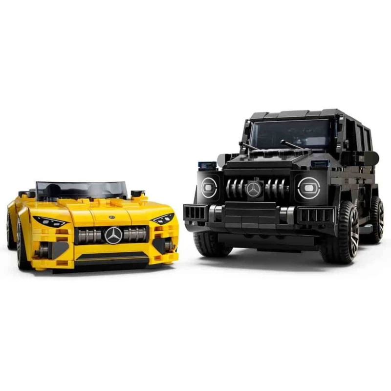 Конструктор LEGO Speed ​​Champions 76924 Mercedes-AMG G 63 и Mercedes-AMG SL 63, 808 элементов, 10+ лет