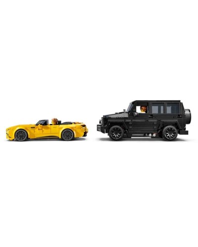 Konstruktor LEGO Speed ​​Champions 76924 Mercedes-AMG G 63 və Mercedes-AMG SL 63, 808 element, 10+ yaş