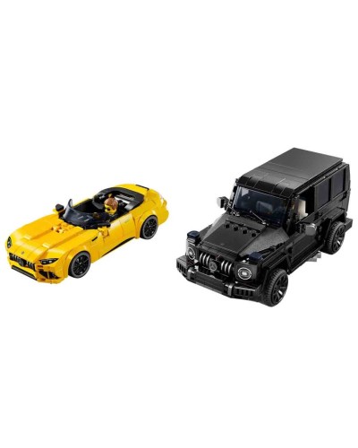 Konstruktor LEGO Speed ​​Champions 76924 Mercedes-AMG G 63 və Mercedes-AMG SL 63, 808 element, 10+ yaş