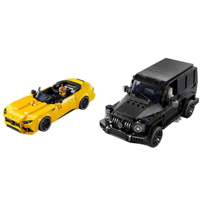 Конструктор LEGO Speed ​​Champions 76924 Mercedes-AMG G 63 и Mercedes-AMG SL 63, 808 элементов, 10+ лет