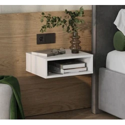 Тумба Ivey 12115559, ЛДСП, белый, 42x35x15 см