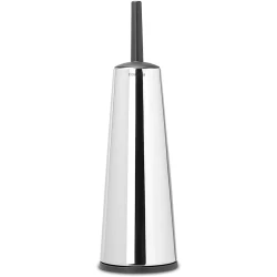 Ершик для унитаза Brabantia , 12.2x12.2x42 см, пластик/металл, серебристый Ершик для унитаза Brabantia , 12.2x12.2x42 см, пластик/металл, серебристый