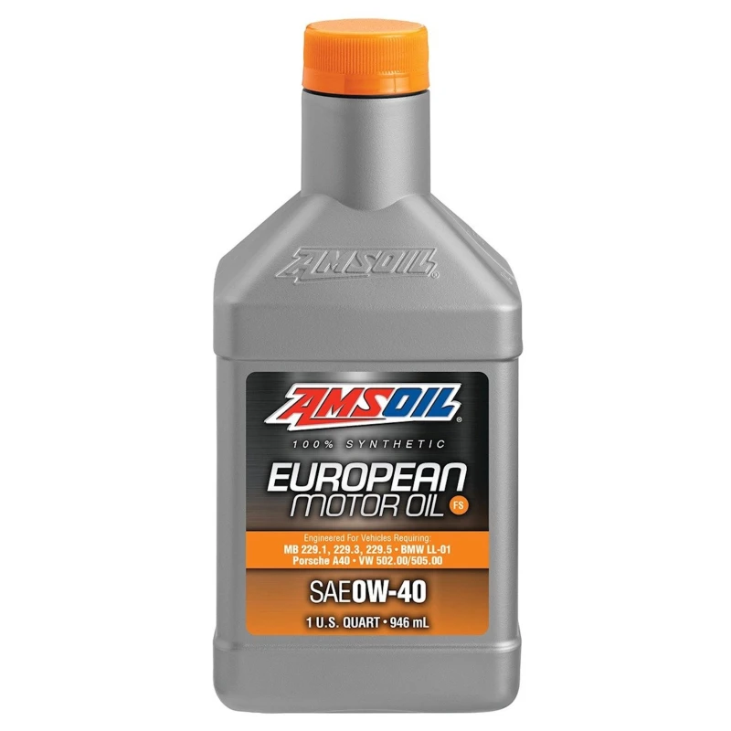 Масло моторное Amsoil European Car Formula Low-SAPS Synthetic Motor Oil 0W-40, 0.946л EFOQT Масло моторное Amsoil European Car Formula Low-SAPS Synthetic Motor Oil 0W-40, 0.946л EFOQT