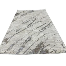 Ковер SHA-00004176, натуральный шелк, серый, 300x500 см