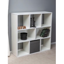 Stellaj Letta Big White, 100х30х98 sm, LDSP, ağ