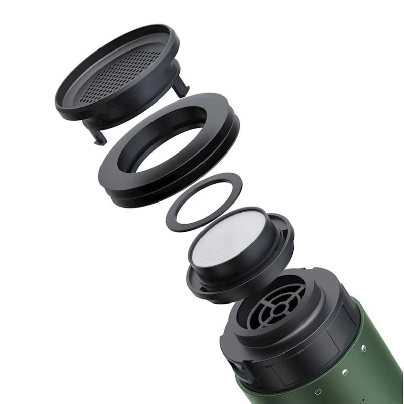 Simsiz avtomobil tozsoranı Baseus C1 Capsule Vacuum Cleaner CRXCQC1-06 Green