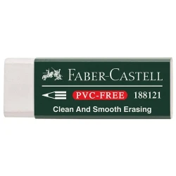 Ластик Faber-Castell, 31х23x12 мм, белый