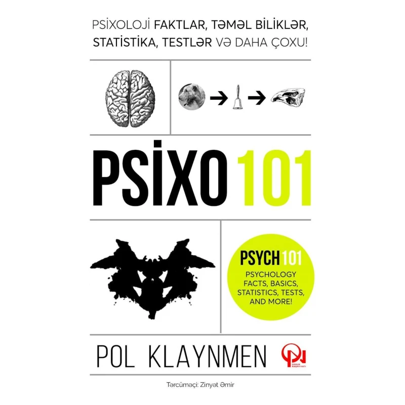 Kitab Qanun Nəşriyyatı Psixo 101, müəllif Pol Klaynmen Kitab Qanun Nəşriyyatı Psixo 101, müəllif Pol Klaynmen
