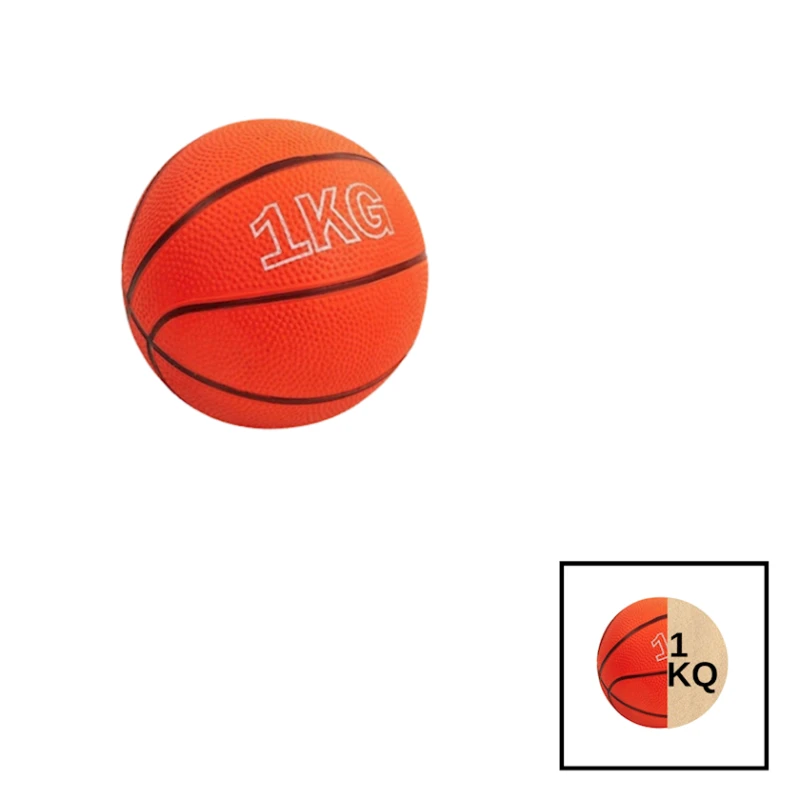 Медбол Gymnic 202022000023, мягкий, 1 кг, оранжевый