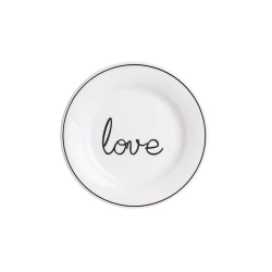 Тарелка мелкая Porland Hope, 17 см, фарфор, белая