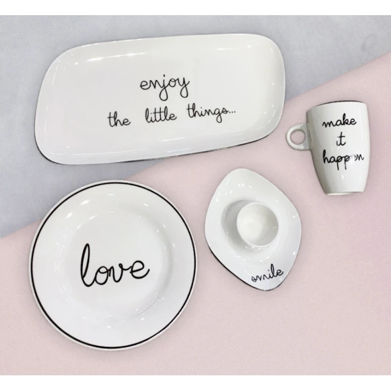 Тарелка мелкая Porland Hope, 17 см, фарфор, белая