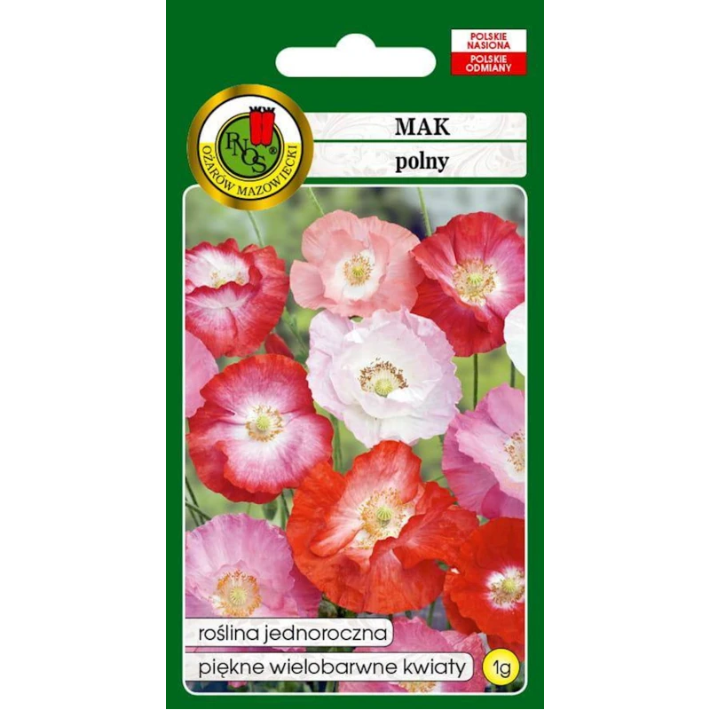 Семена цветов PNOS Mak Polny 1 г Семена цветов PNOS Mak Polny 1 г