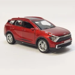 Автомобиль Kia Sportage 439, металл, красный, 14 см