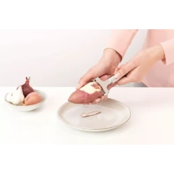 Овощечистка Brabantia 250286, 15 см, сталь, серебристая