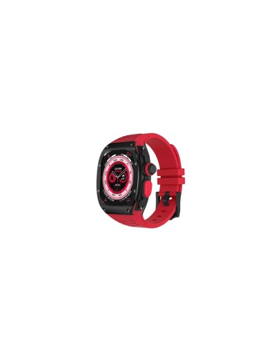 Qayış və çexol SW671 Apple Watch Band Ultra 49 mm üçün Red