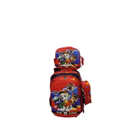 Təkərli məktəbli çanta 23232332 Qırmızı