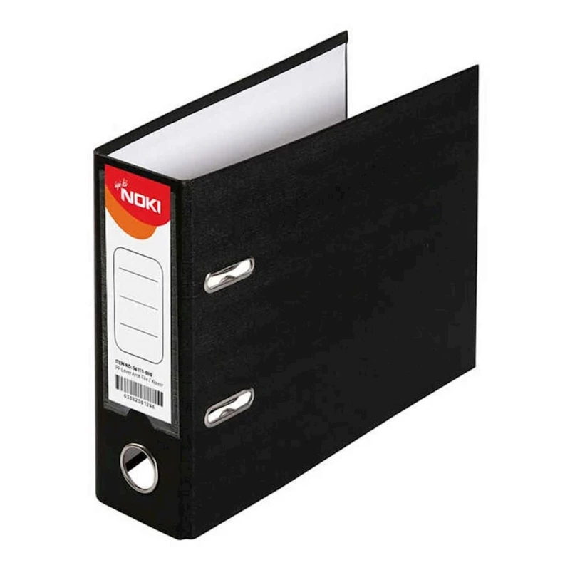 Qeydiyyat papkası Noki 56111-190 A5, qara