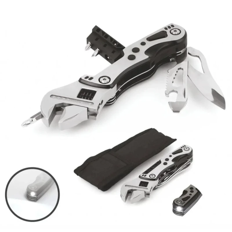 Çoxfunskiyalı bıçaq 22x3 sm, paslanmayan polad, gümüşü Çoxfunskiyalı bıçaq 22x3 sm, paslanmayan polad, gümüşü